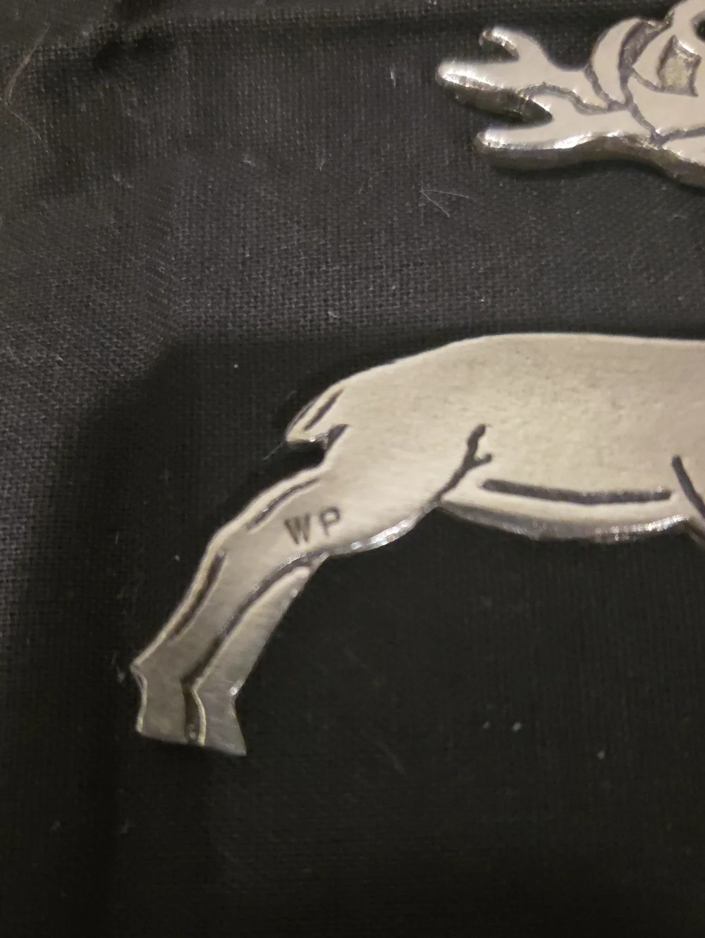 WOODBURY PEWTER REINDEER ORNAMENT